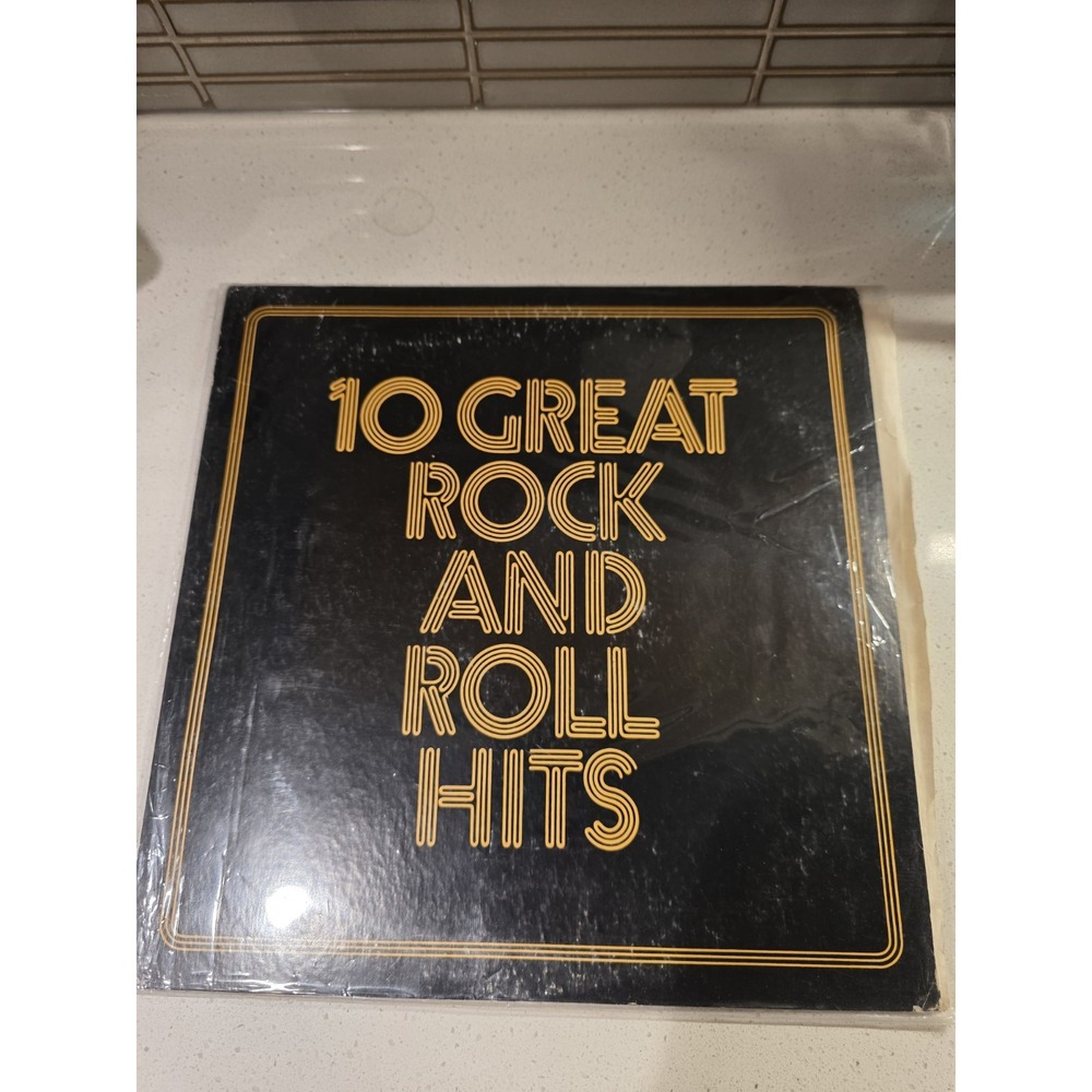 10 GREAT ROCK AND ROLL HITS LP – Various Artists – CBS D 932 – Vinyl Record VG+